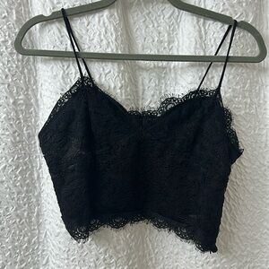 Lace crop top